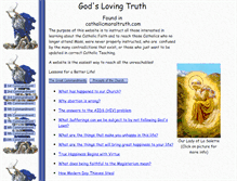 Tablet Screenshot of catholicmoraltruth.com